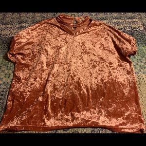 Velvet shirt